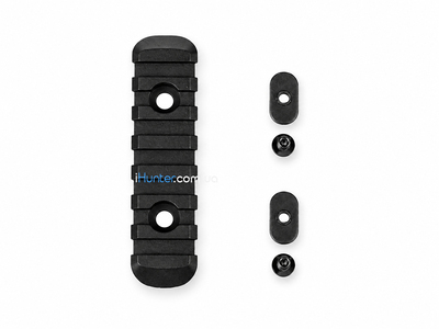Планка MOE Polymer Rail 7 Slot Weaver/Picatinny Vector Optics (85 мм, Чорна)