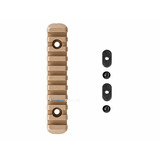 Планка Picatinny для цівки MOE 11 Slot Polymer Rail 125 мм TAN Планка Picatinny для цівки MOE 11 Slot Polymer Rail 125 мм TAN