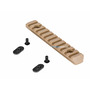 Планка MOE Polymer Rail 11 Slot Weaver/Picatinny, 125 мм, TAN (Пісочна)