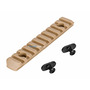 Планка MOE Polymer Rail 11 Slot Weaver/Picatinny, 125 мм, TAN (Пісочна)