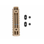 Планка MOE Polymer Rail 11 Slot Weaver/Picatinny, 125 мм, TAN (Пісочна)