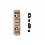 Планка Picatinny для цівки MOE 7 Slot Polymer Rail 85 мм TAN