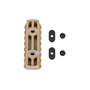 Планка MOE Polymer Rail 7 Slot Weaver/Picatinny, 85 мм, TAN (Пісочна)