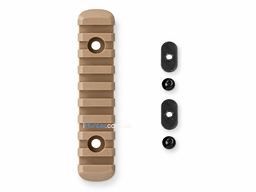 Планка Picatinny для цівки MOE 9 Slot Polymer Rail 105 мм TAN