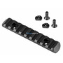 Планка Picatinny для цівки M-LOK 9 Slot Polymer Rail (105 мм), Чорна
