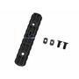 Планка Picatinny для цівки M-LOK 9 Slot Polymer Rail (105 мм), Чорна