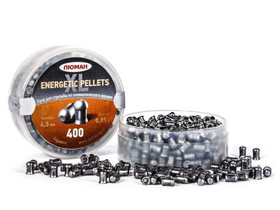 Пули Люман Energetic Pellets XL 0,85 г., 4,5 мм (400 шт.)